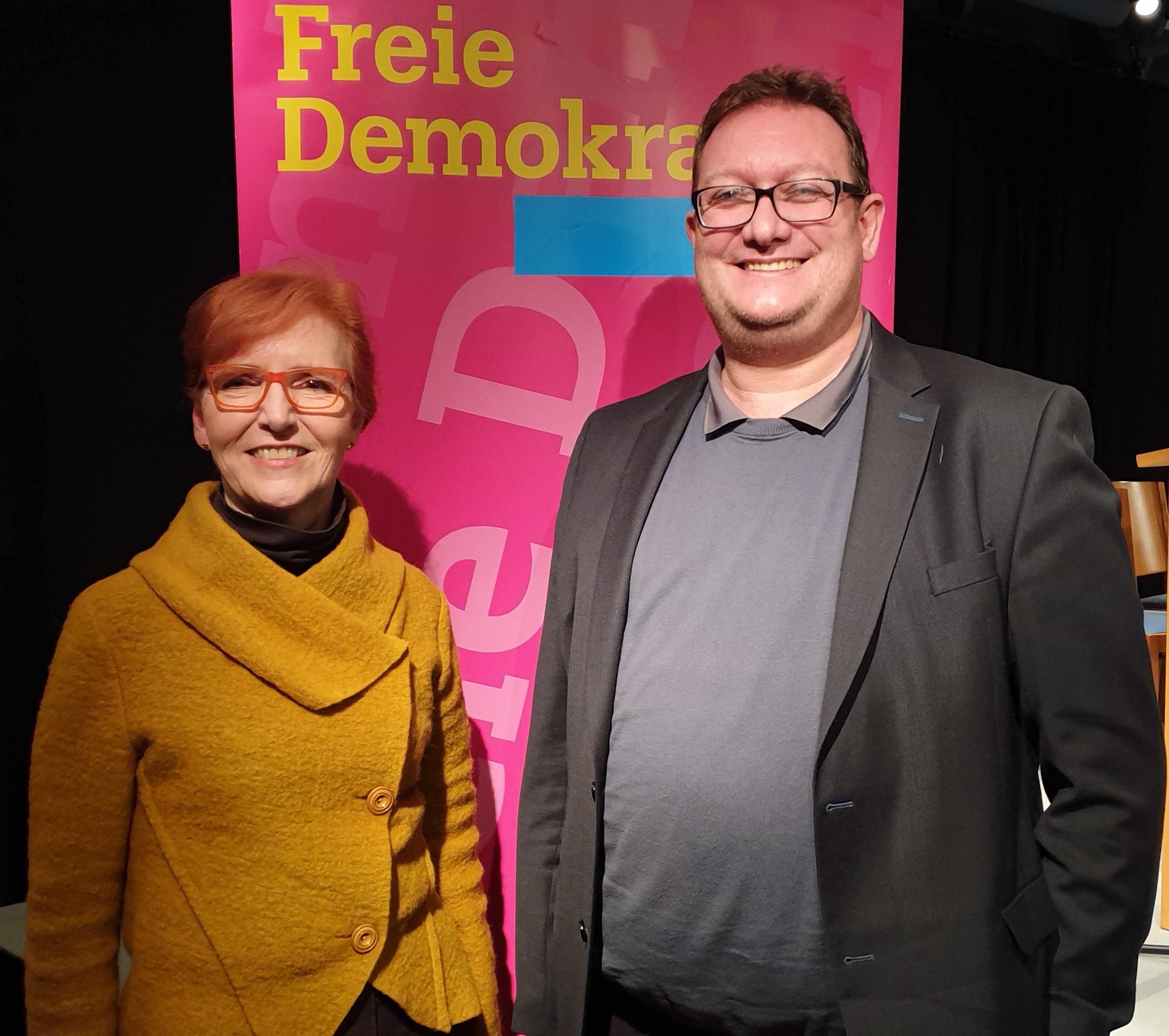 v.l.n.r.: Stefka Huelsz-Träger, Ralf Emge