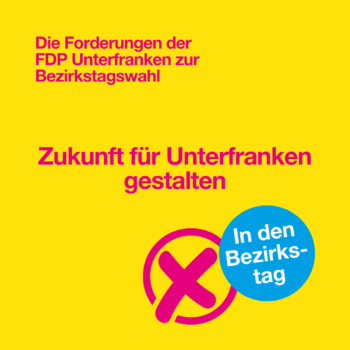 Wahlprogramm für die Bezirkstagswahl