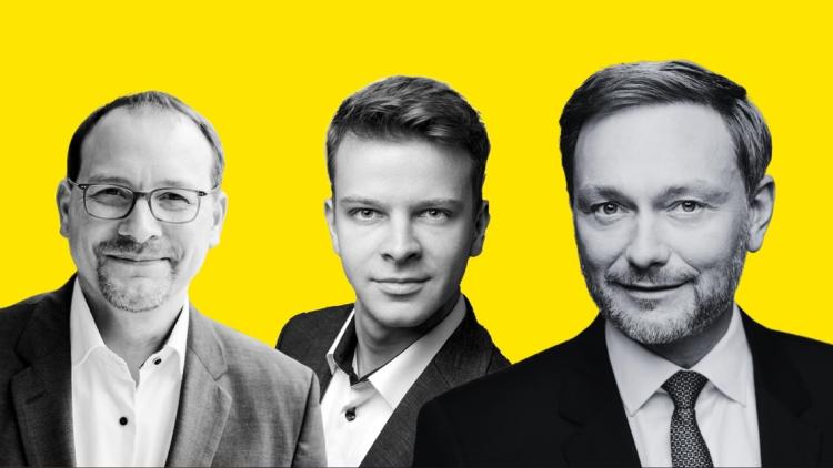 Neujahrsempfang der FDP-Kreisverbände am Bayerischen Untermain mit Christian Lindner, Karsten Klein und Noah Kirchgeßner