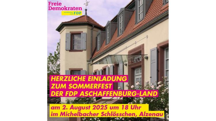 Sommerfest der FDP Aschaffenburg-Land